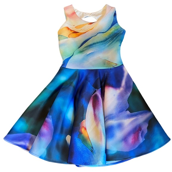 B D Junior Other - BD Junior multi color party dress, size junior 2